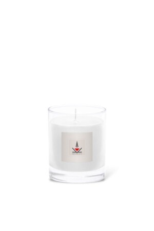 Γυάλινο Δοχείο 8x9,2cm Λευκό-Jasmine