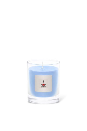 Γυάλινο Δοχείο 8x9,2cm Γαλάζιο-Ocean Wave