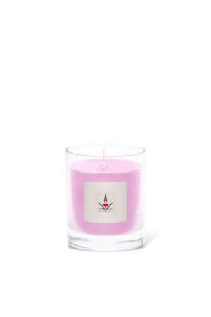 Γυάλινο Δοχείο 8x9,2cm Ροζ Baby-Powder