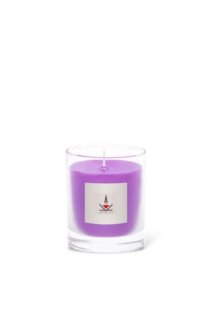 Γυάλινο Δοχείο 8x9,2cm Λιλά-Fresh Cotton