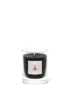 Γυάλινο Δοχείο 8x9,2cm Μαύρο-Amber